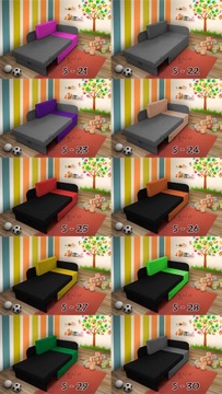 КУБУС детский угловой диван, софа, раскладной диван