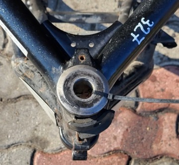 Рама + документы Франция Yamaha Fazer FZS 600 2002r