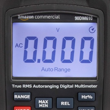 AmazonCommercial - CAT IV 600 V Digital Multieter