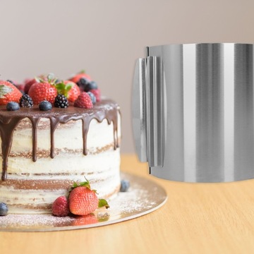 Бортик кондитерский, регулируемая лента, 16-30 см, высота 15 см.