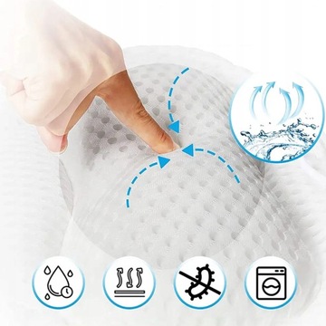 РАССЛАБЛЯЮЩАЯ ПОДУШКА ДЛЯ ВАННЫ, 4D ПОДГОЛОВНИК