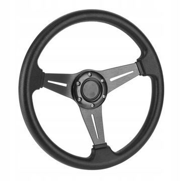 СПОРТИВНЫЙ РУЛЕ ProRacing 350 ММ, КОЖАНЫЙ ТЮНИНГ