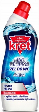 Żel Kret Active 750l czyszczenie WC