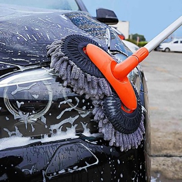 Поворотная двойная насадка для мытья автомобиля Швабра Автозапчасти