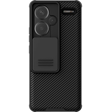 Etui z ochroną aparatu zasuwką, mocne Nillkin do Redmi Note 13 Pro+ 5G case