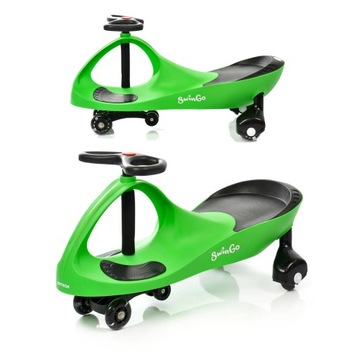 Jeździk pojazd grawitacyjny pchacz dla dzieci kółka świecące LED Meteor