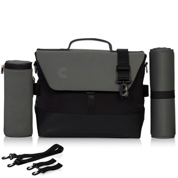 TORBA ORGANIZER DO WÓZKA SPACEROWEGO CAVOE OSIS + MATA PIELĘGNACYJNA TERMOS