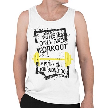 TANK TOP SIŁOWNIA WORKOUT