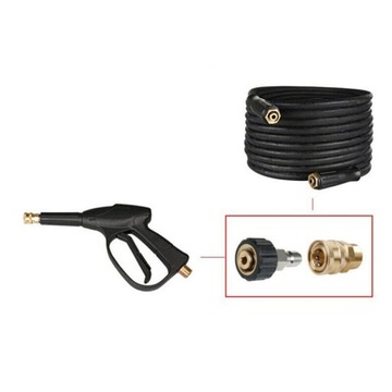 НАБОР ЛАТУННЫХ ПЕРЕХОДНИКОВ ДЛЯ МОЙКИ ДАВЛЕНИЯ, 2 ШТ. БЫСТРОРАЗЪЕМНЫЙ СОЕДИНИТЕЛЬ 3/8 ДЮЙМА