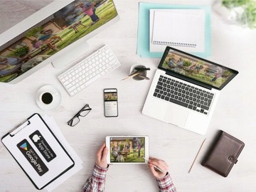 Wi-Fi камера Уличная поворотная 8MPx ZOOM UHD 2160p 4K УВЕДОМЛЕНИЯ ЧЕРНАЯ