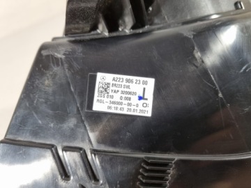 MERCEDES S klasė W223 Kairys galinis žibintas LED EU A2239062300 – nuotrauka 9