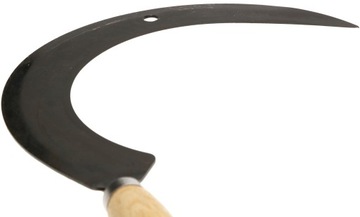 СЕЛЬСКОХОЗЯЙСТВЕННЫЙ СЕРП 235ММ ГЛАДКИЕ РУЧНЫЕ СЕРПЫ