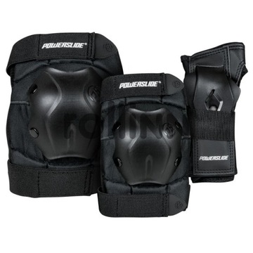 OCHRANIACZE NA ROLKI ZESTAW POWERSLIDE STANDARD 3PACK M