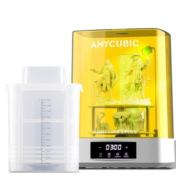 NOWOŚĆ 2024 ANYCUBIC 3D MYJKA UV WASH & CURE 3.0 Plus