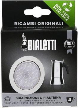 Uszczelka silikonowa do Kawiarek stal BIALETTI 4tz Venus Kitty Musa