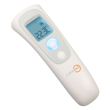 TERMOMETR BEZDOTYKOWY NA PODCZERWIEŃ LCD ELEKTRONICZNY CYFROWY