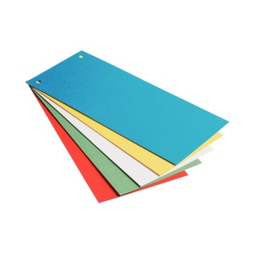 ВСТАВКИ 1/3 A4 ESSELTE MAXI PAPER MIX ЦВЕТА.