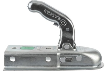 Шаровая сцепка KNOTT K7.5D для Т-образного дышла 60 мм для прицепа 750 кг