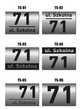 Табличка АЛЮМИНИЕВЫЙ АДРЕС Табличка Номер дома