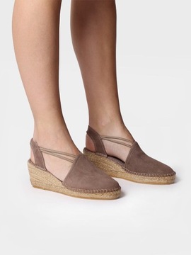 ESPADRYLE, SANDAŁY TONI PONS TREMP TAUPE R. 40