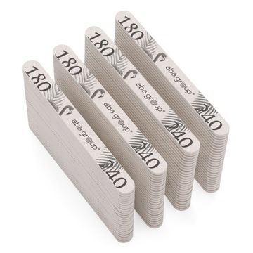Прямые напильники Aba Group 180/240 Slim, набор из 100 шт.