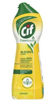 CIF CREAM mleczko z mikrokryształkami LEMON 300g