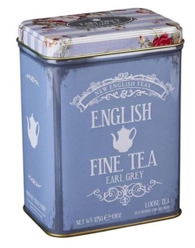 NEW ENGLISH TEAS EARL GREY LOOSE TEA Angielska Herbata Puszka