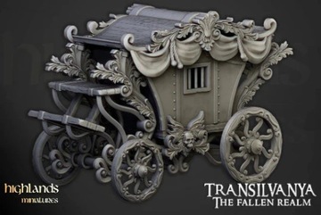 Highlands Miniatures Transilvanya The Undead Boyar Dark Coach Вампир Фанта