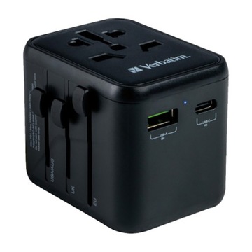 Uniwersalny adapter podróżny Verbatim UTA-02