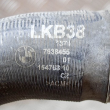 7638455 PRAVÝ PŘÍVOD INTERCOOLER BMW 3 F30 F80 318 I