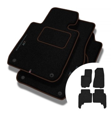 Velurové koberce Performance pro Jeep Grand Cherokee III (wk) 2004-2010