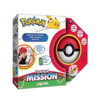 Pokemon Gra Interaktywna TRAINER MISSION WYKRYWACZ POKEMONÓW z Mapą PL