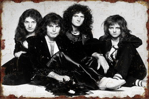 Tablica Ozdobna Blacha Queen Music Band