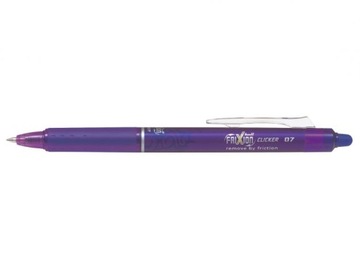 Długopis żelowy PILOT FRIXION CLICKER 0,7mm fioletowy