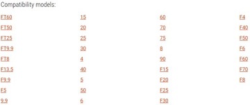 Завершите топливную линию Yamaha / топливный кабель