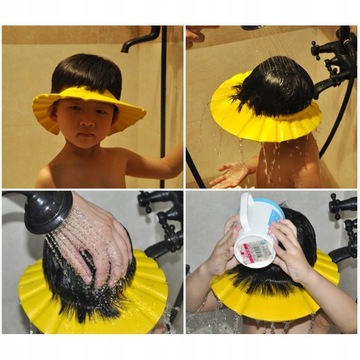 Шапочка для купания с шампунем