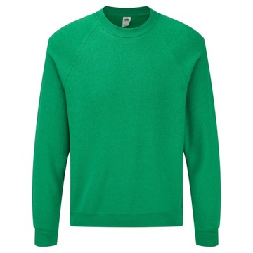 BLUZA RAGLAN CLASSIC FRUIT OF THE LOOM R.GREEN L