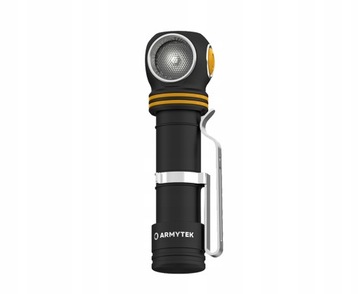 КОМПЛЕКТ МОЩНОГО СВЕТОДИОДНОГО ВЕЛОСИПЕДНОГО ФОНАРА ELF C2 MICRO-USB БЕЛЫЙ 1100LM ПЕРЕДНЯЯ РУЧКА