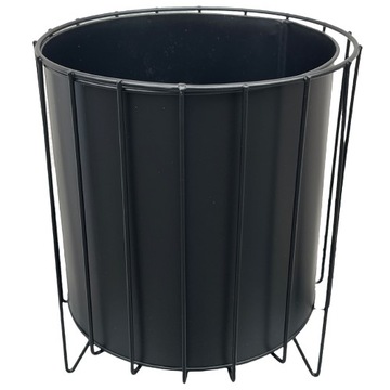 DONICA METALOWA KWIETNIK STOJAK NA KWIATY S