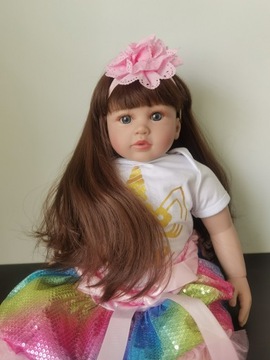 REALISTYCZNA LALKA REBORN KEIUMI 55 CM – WYSOKA JAKOŚĆ, AKCESORIA