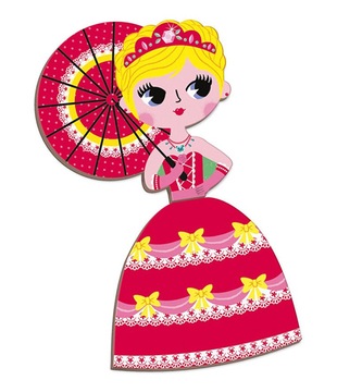 ПАЗЛ JANOD MAGNETIC PRINCESS Magnetiboo