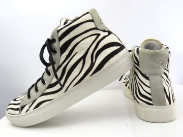 Bronx zebra buty sneakers SKÓRA NAT r 40 -50%