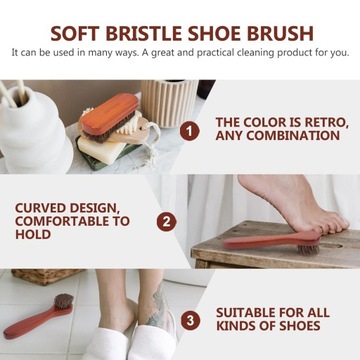 Щетка для чистки обуви 2 шт.