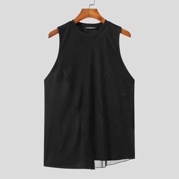 Fashion Casual Style Tops INCERUN New Men's O-neck