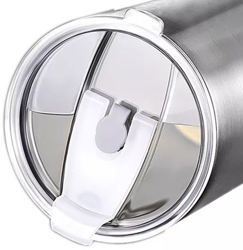 Термокружка для кофе и чая Yerba Mate с запирающейся крышкой, розовая, 600мл