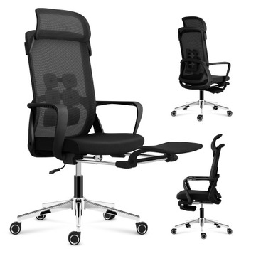 Fotel Ergonomiczny Biurowy Mark Adler Manager 3.6 Black