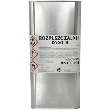 Rozpuszczalnik do farby drogowej d550 5l