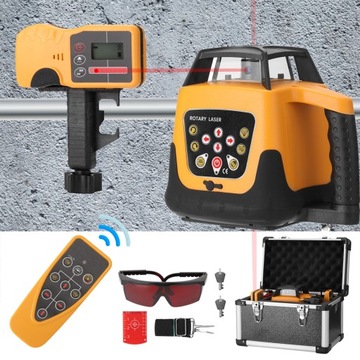 NIWELATOR LASEROWY IP54 360° 500m