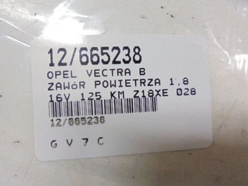 VECTRA B VENTIL VZDUCHU 0280142379 1,8 16V