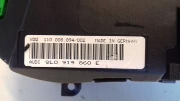 КОМПЛЕКТ ИММО AUDI A3 8L 1.6 8V 96-03